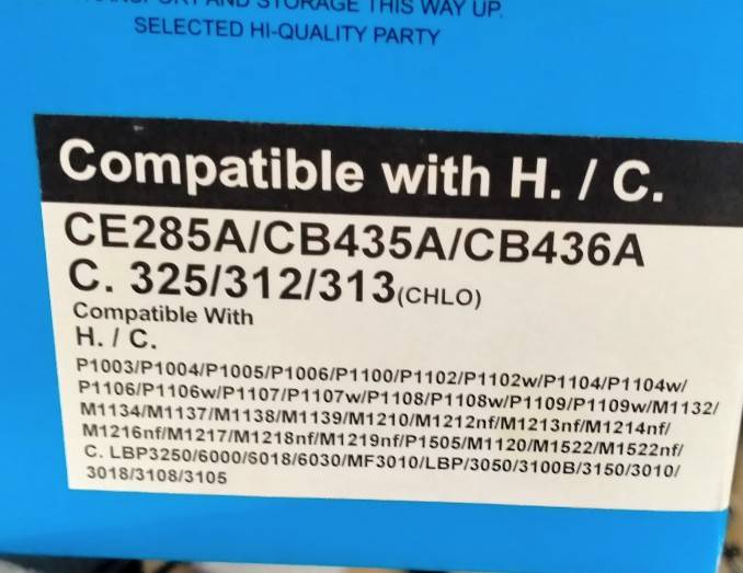 ตลับหมึกToner CE285A/CB435A/CB436A