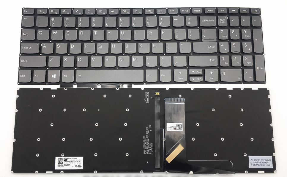 keyboard lenovo 520-15isk ปุ่ม Power มีไฟ