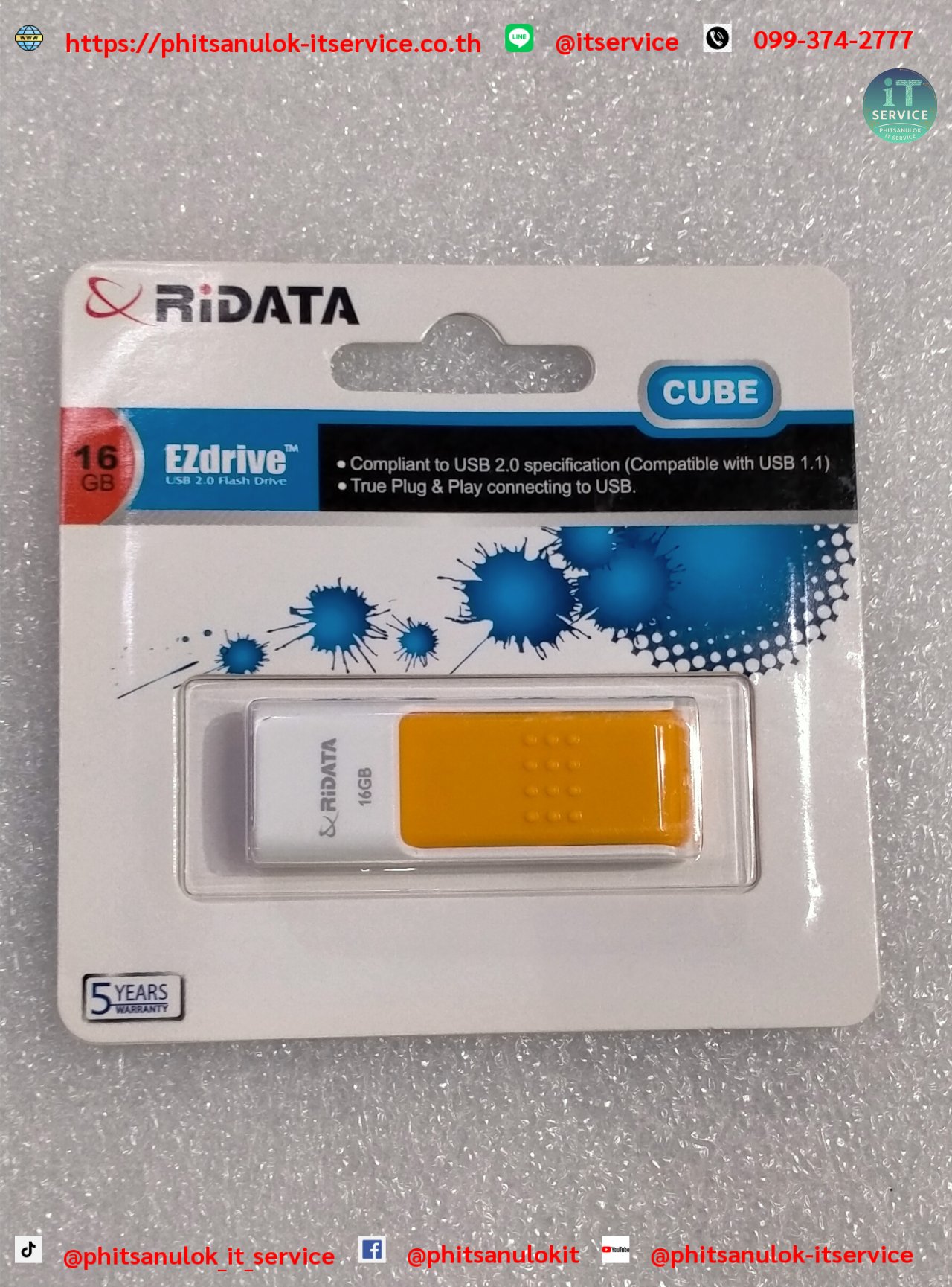 Flash Drive RIDATA(CUBE)USB2.0 16G