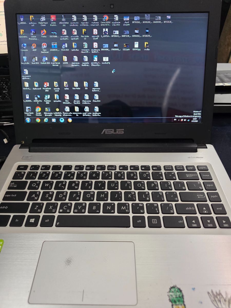 ซ่อมเมนบอร์ด K46CB-WX125D