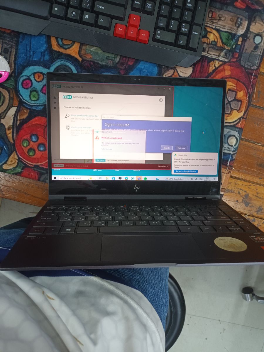 ซ่อม HP hp envy x360
