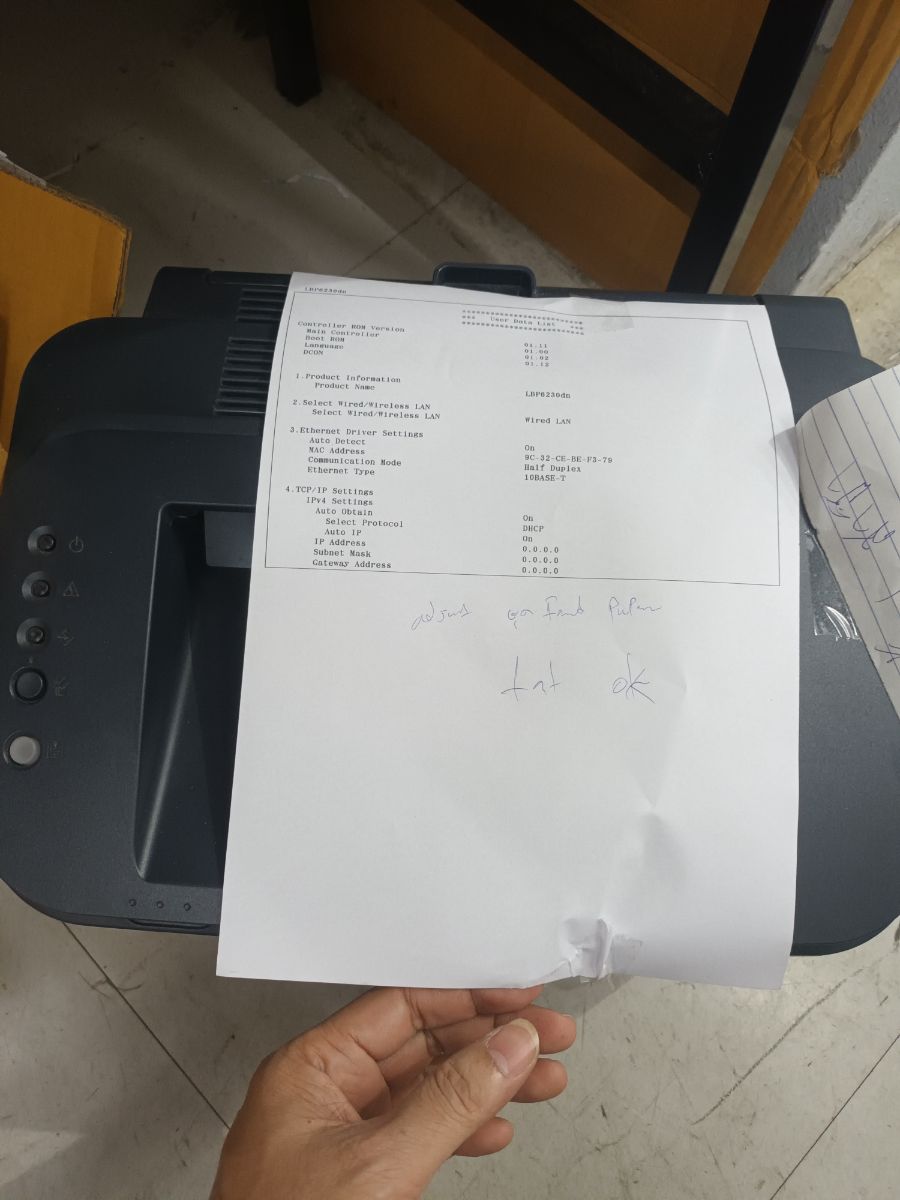 ซ่อม canon LBP6230DN